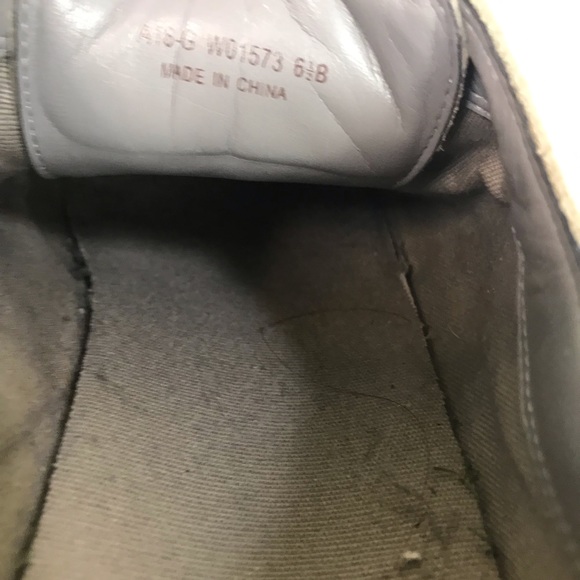 Cole Haan Original Grand Wingtip Oxford Shoes Leather Silver Gray Metallic Comfy - Picture 11 of 14